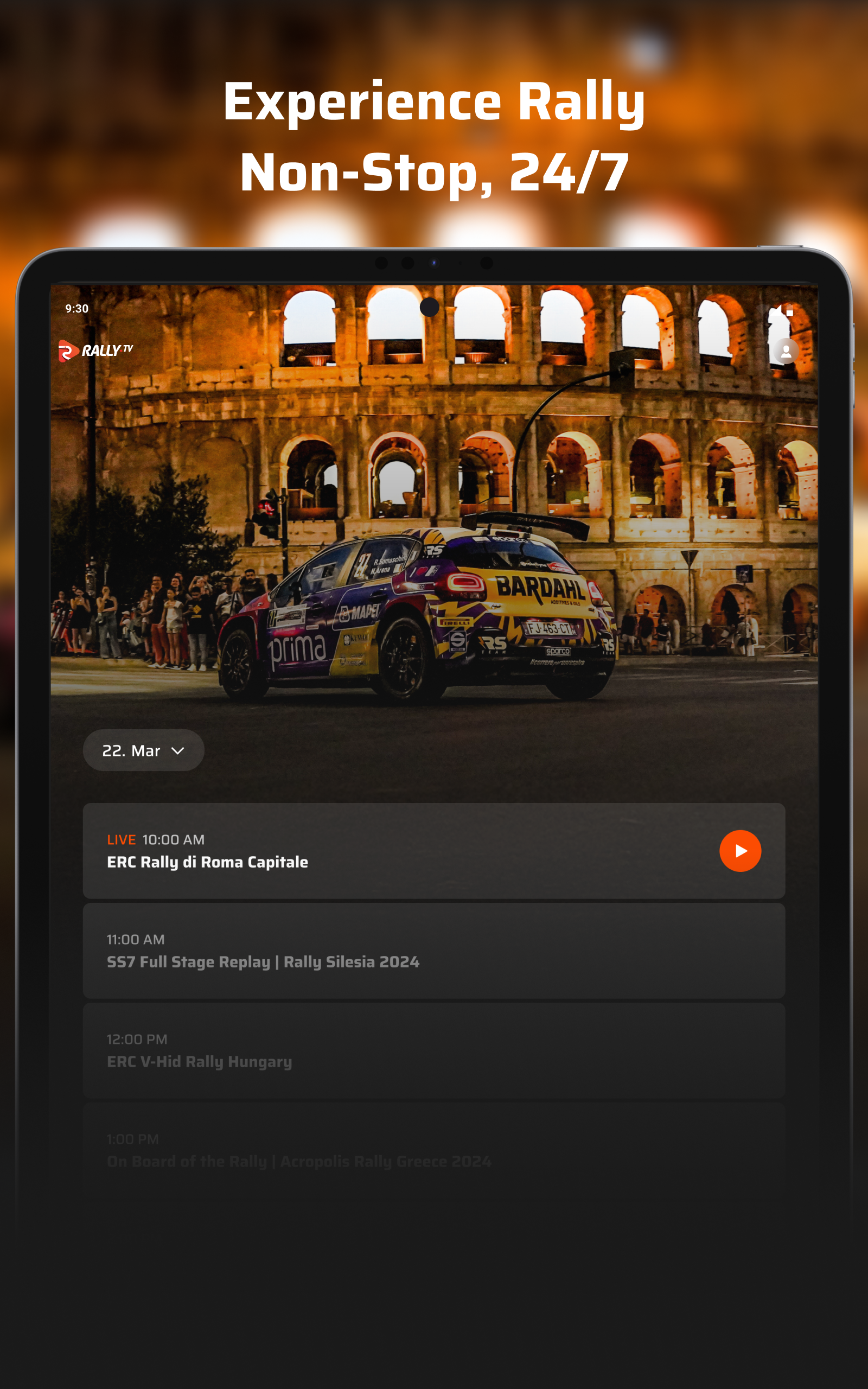 Tv Program Rally Brook Rally TV - App on the Amazon Appstore