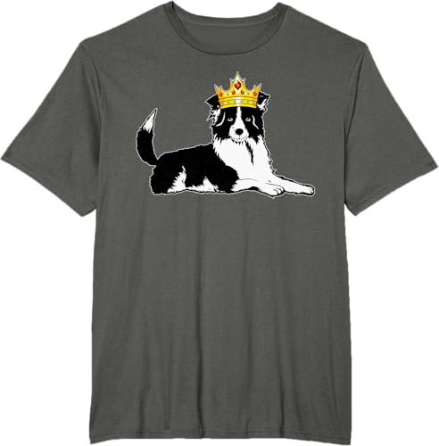 Miniatura 4 de Border Collie Crown Veterinarian Sheep Herding Fur Parent T-Shirt