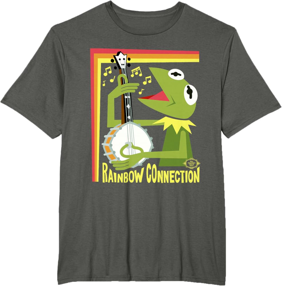 Disney The Muppet Movie Kermit Rainbow Connection Stylized T-Shirt