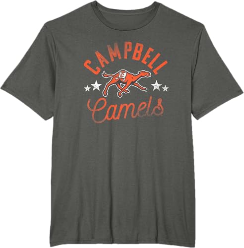 Miniatura 5 de Campbell University Camiseta con logotipo de Fighting Camels, Gris
