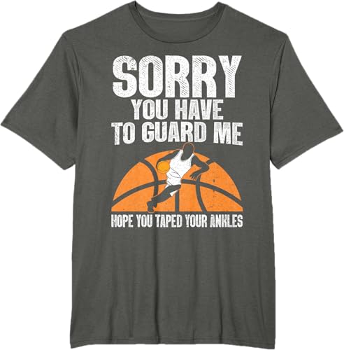 Miniatura 38 de Funny Basketball For Men Women Sports Game Basketball Player T-Shirt Black,Navy Blue,Asphalt Grey,Cranberry Red,Olive Green,Dark Heather