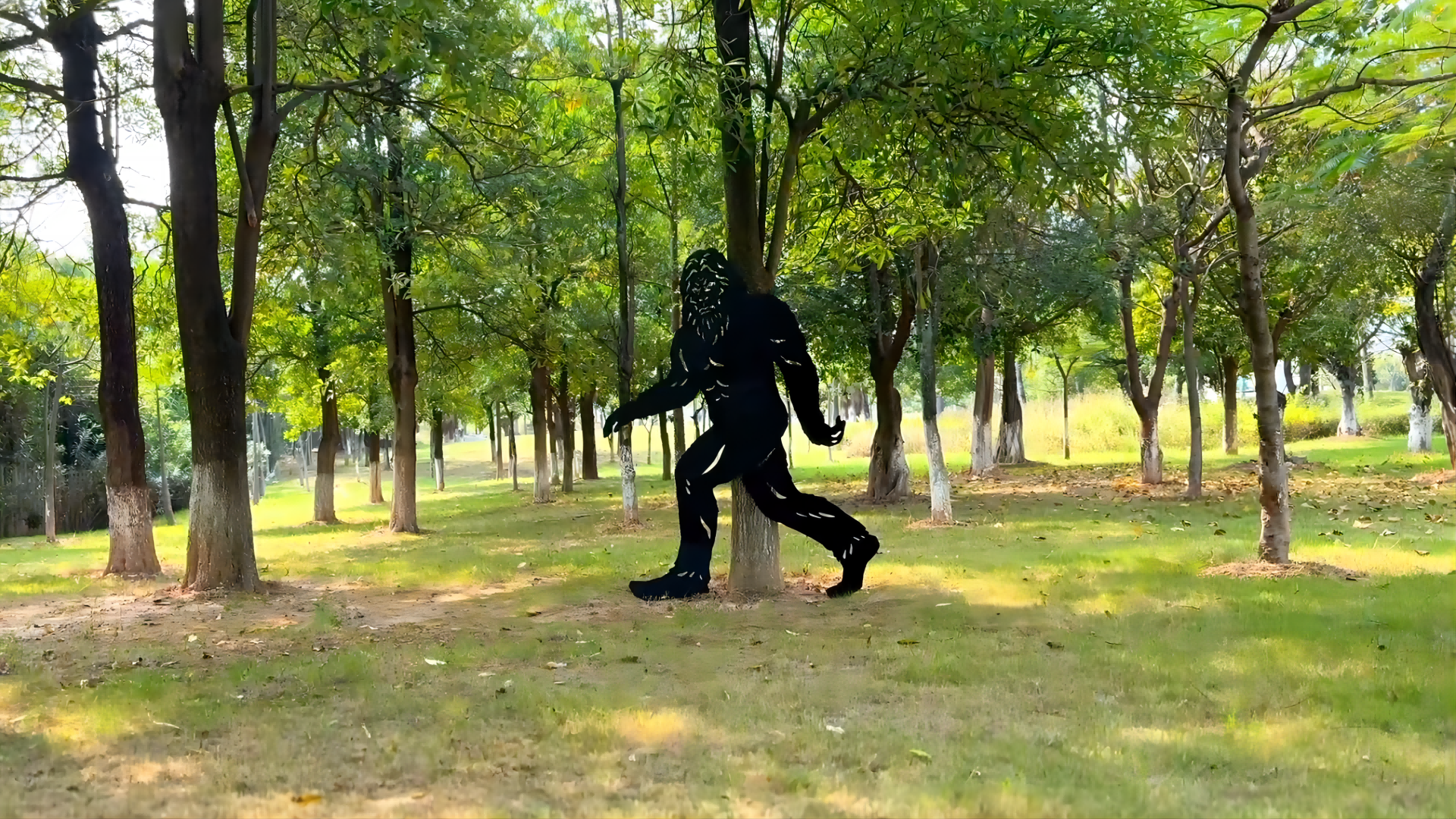 Amazon.com : TIGGSY 7.4ft Bigfoot Metal Outdoor Decor Big