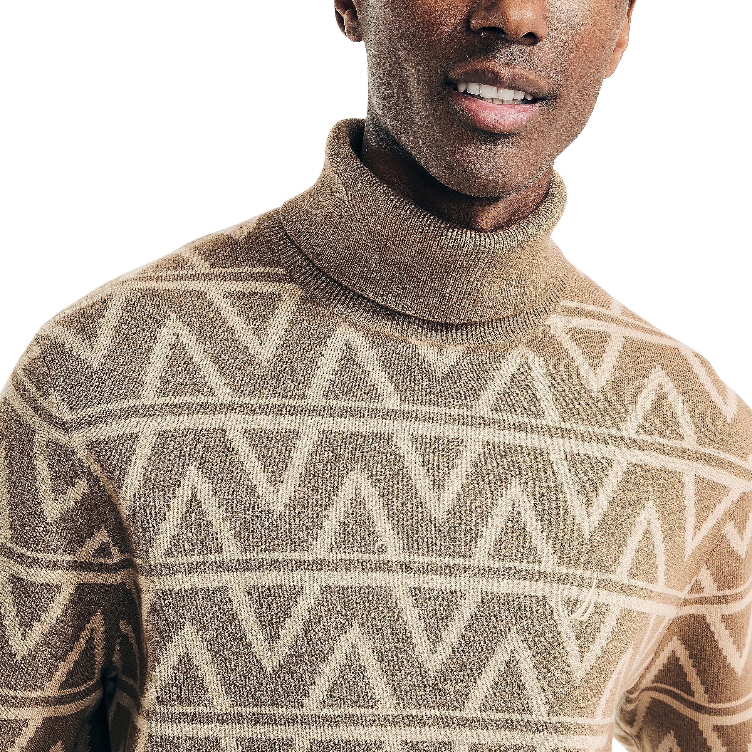 Nautica Suéter de cuello alto hecho de forma sostenible para hombre