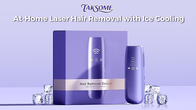 Laser Hair Removal レザーへやリモウヴァル Amazon.com: Laser Hair Removal with 5℃ Ice Cooling, Painless