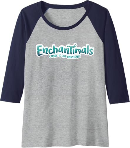 Miniatura 3 de Enchantimals Logo Raglan - Camiseta de béisbol