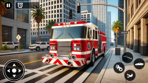 Fire Truck Rescue: Fire Brigade Simulator – vue 2