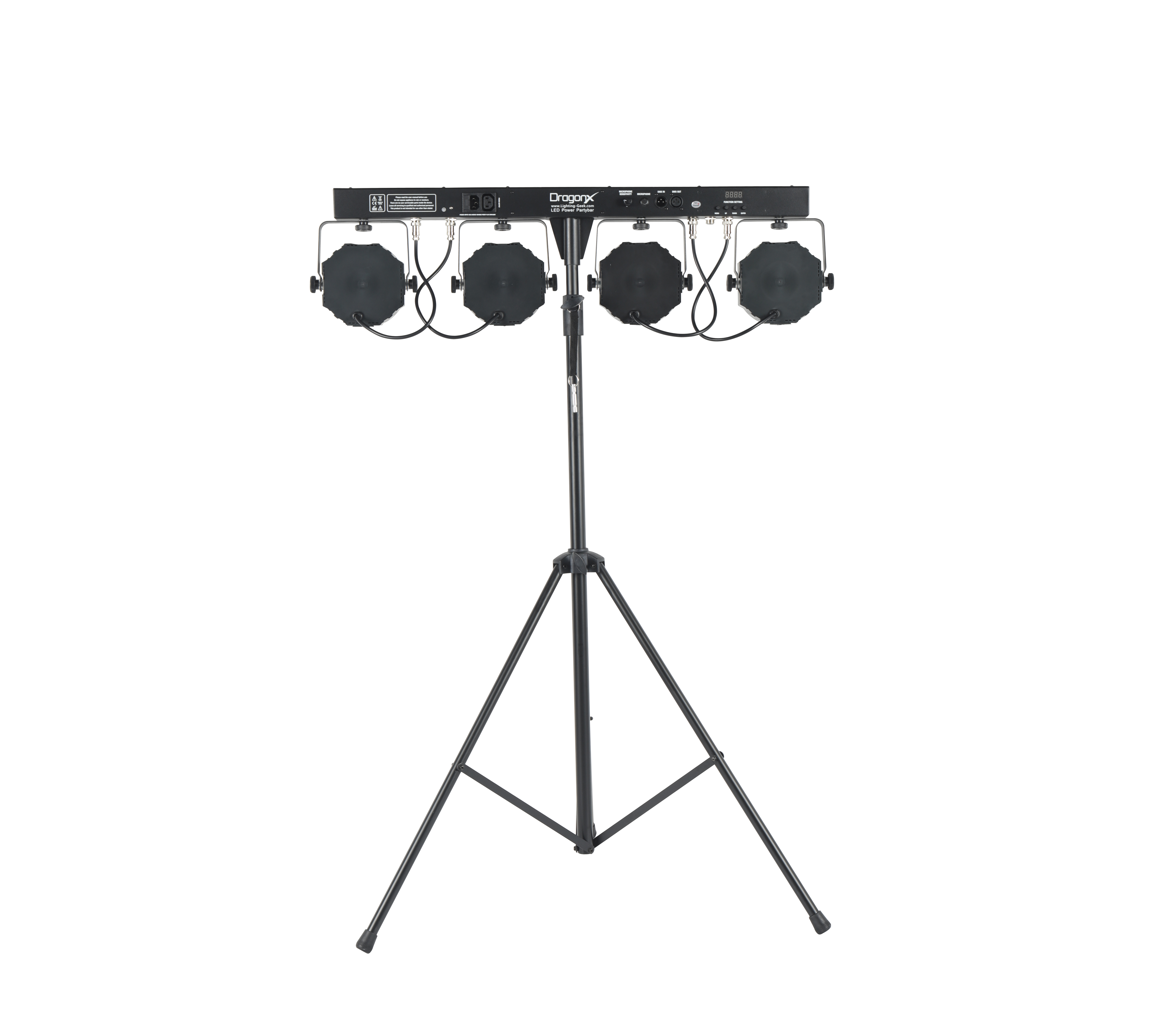Amazon.com: DragonX 4 Gig Bar DJ Lighting System | All-in