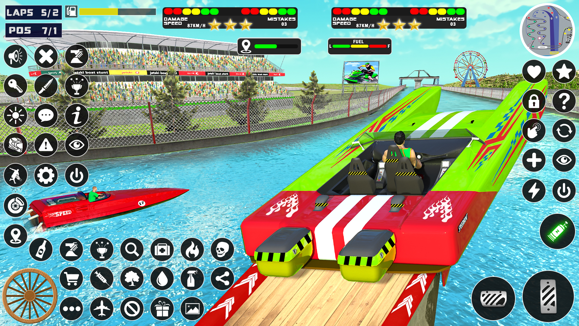 Jet Ski Boat Stunt Racing Game - Speed Boat Racing Simulator 3D ...