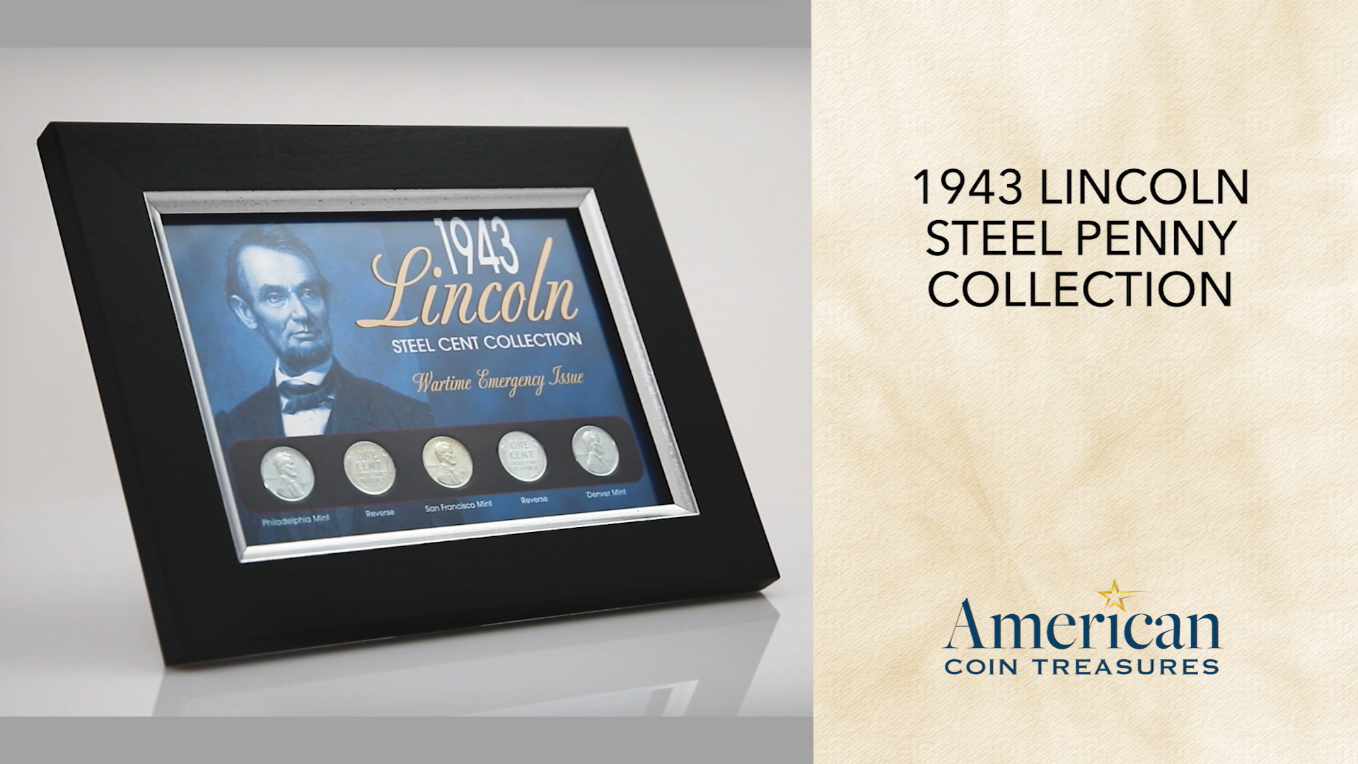 Amazon.com: American Coin Treasures 1943 Lincoln Steel Penny