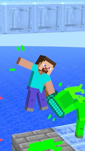 Ninja Sword: Minecraft fighter & Survival. Ragdoll pixel sword fighting game.