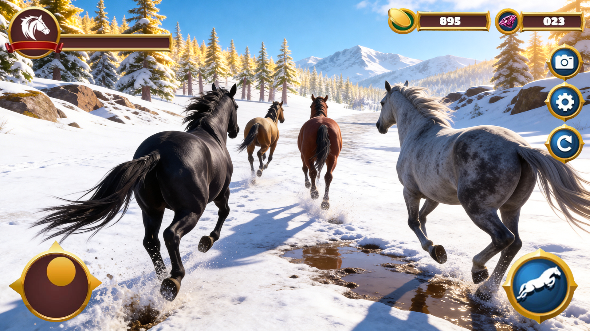 Virtual Horse Ranch Virtual Horse Family Simulator: Wild Horse Life - App on Amazon Appstore