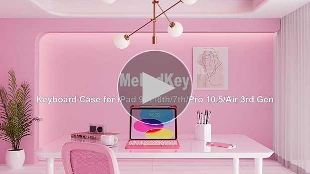 Amazon.com: MePadKey Touchpad Keyboard Case for iPad 9th /8th/7th