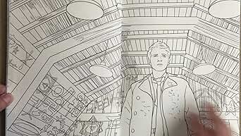 supernatural the official coloring book insight editions 9781608878185 amazon com books