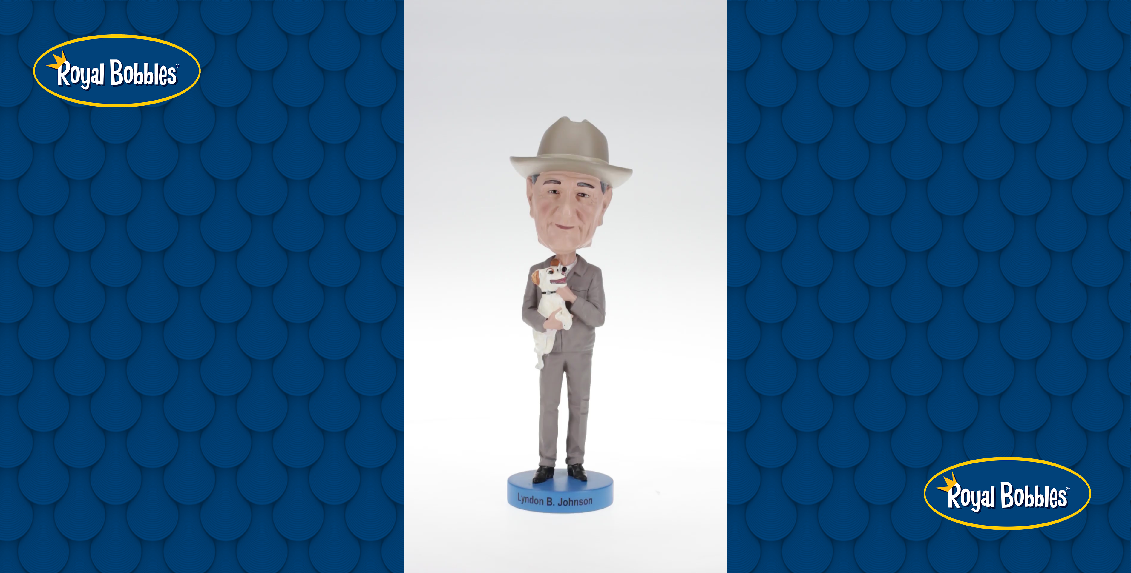 Amazon.com: Royal Bobbles Lyndon B. Johnson 36th President of the