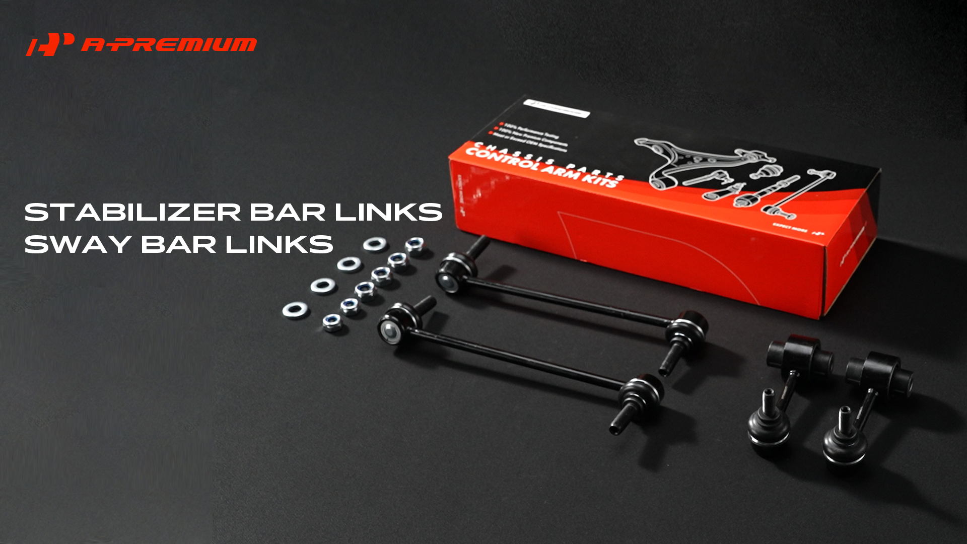 Amazon.com: A-Premium Set of 4, Front & Rear Sway Bar Links Kit