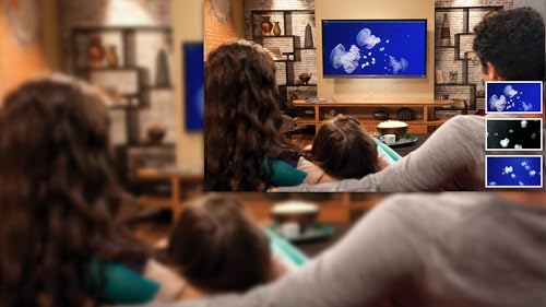 Água-viva aquário HD grátis - desfrute da água-viva na sua TV HDR 4K, TV 8K e dispositivos de fogo c