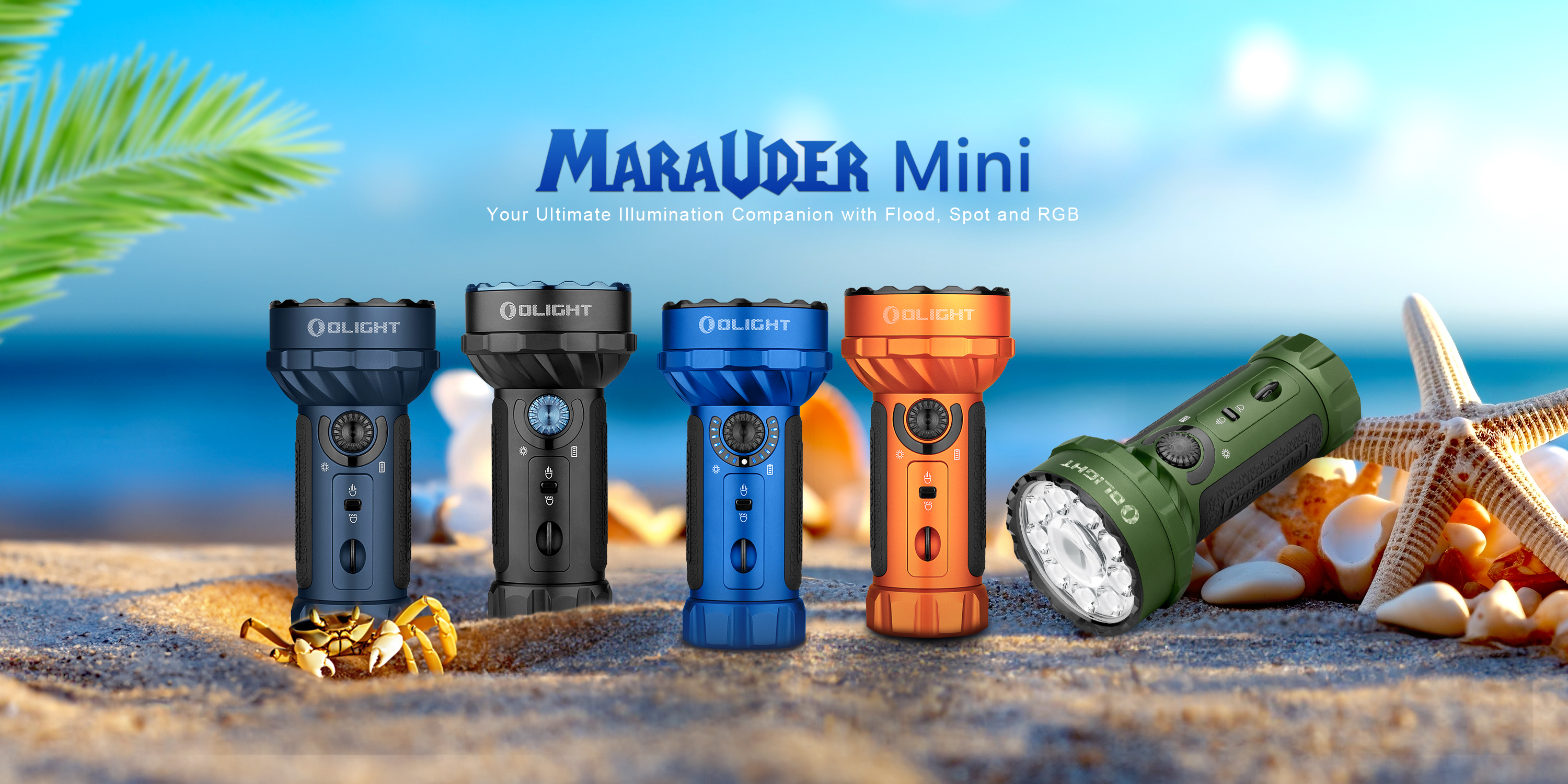 OLIGHT Marauder Mini Rechargeable 7000 Lumens 600 Meters Range