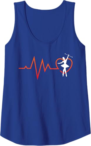Miniatura 10 de Majorette Heartbeat Gymnastics Baton Twirling Tank Top