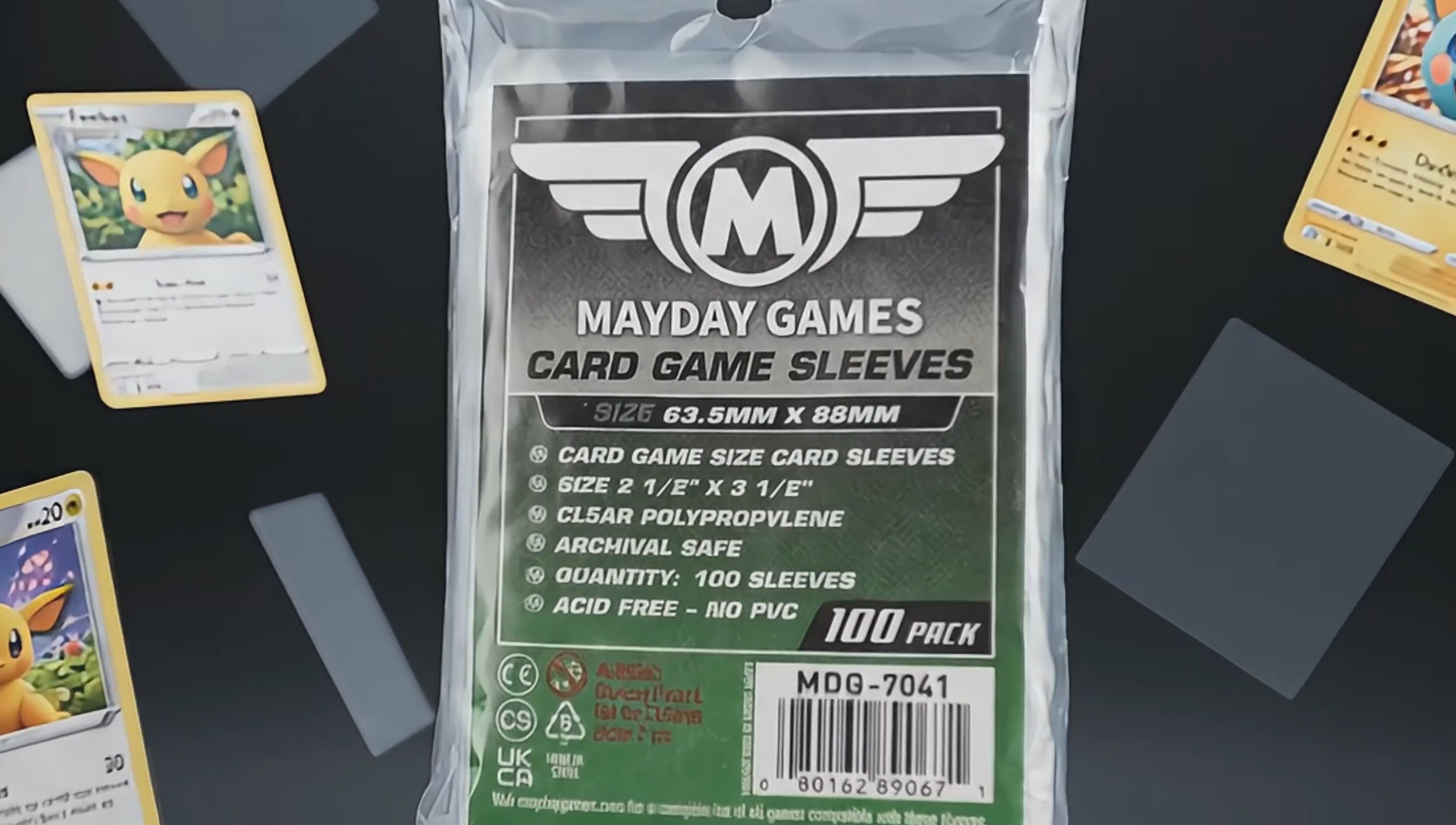 mayday card sleeves Euro Card Sleeves (59x92mm)