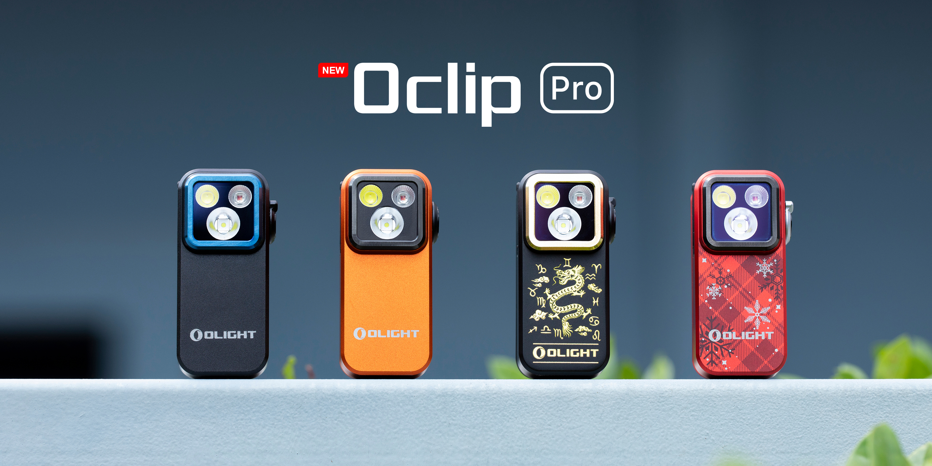 OLIGHT Oclip Pro Linterna EDC Recargable de Clip de Bolsillo 500LM