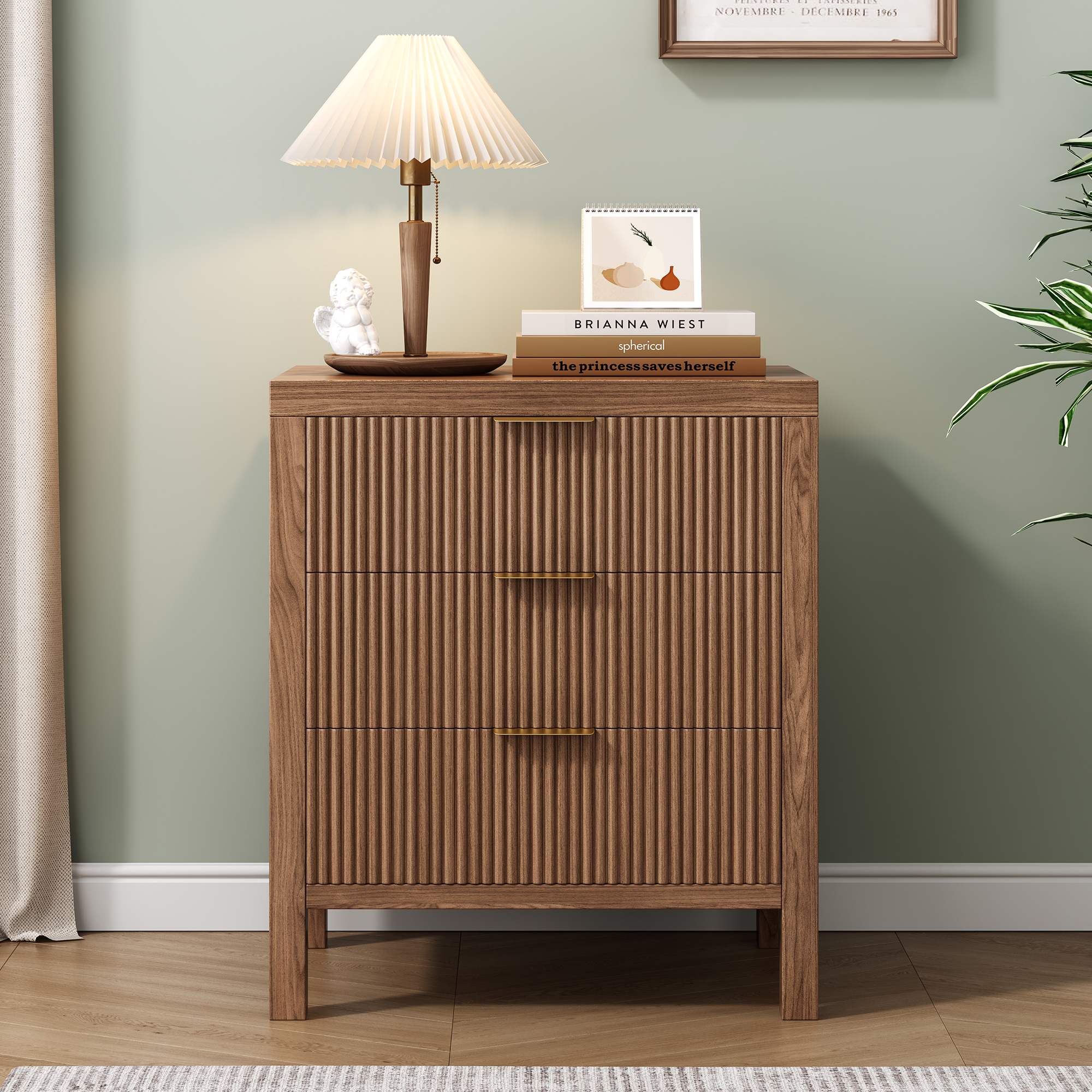 Amazon.com: JZXSHD Nightstand with 6 Drawers, Dresser and