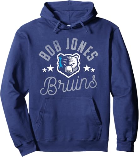 Bob Jones University Bruins Logo Pullover Hoodie