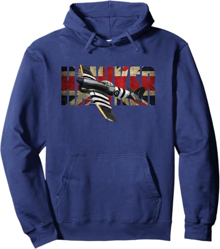 Miniatura 6 de RAF Hawker Typhoon WW2 Fighter Aircraft Pullover Hoodie