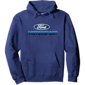 Ford Motorsport 3-Color Logo Pullover Hoodie