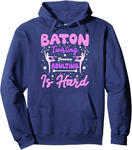 Miniatura 6 de Baton Twirler Baton Twirling Recitals Majorette Dance Pullover Hoodie