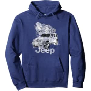 Jeep Urban Scrawl Pullover Hoodie