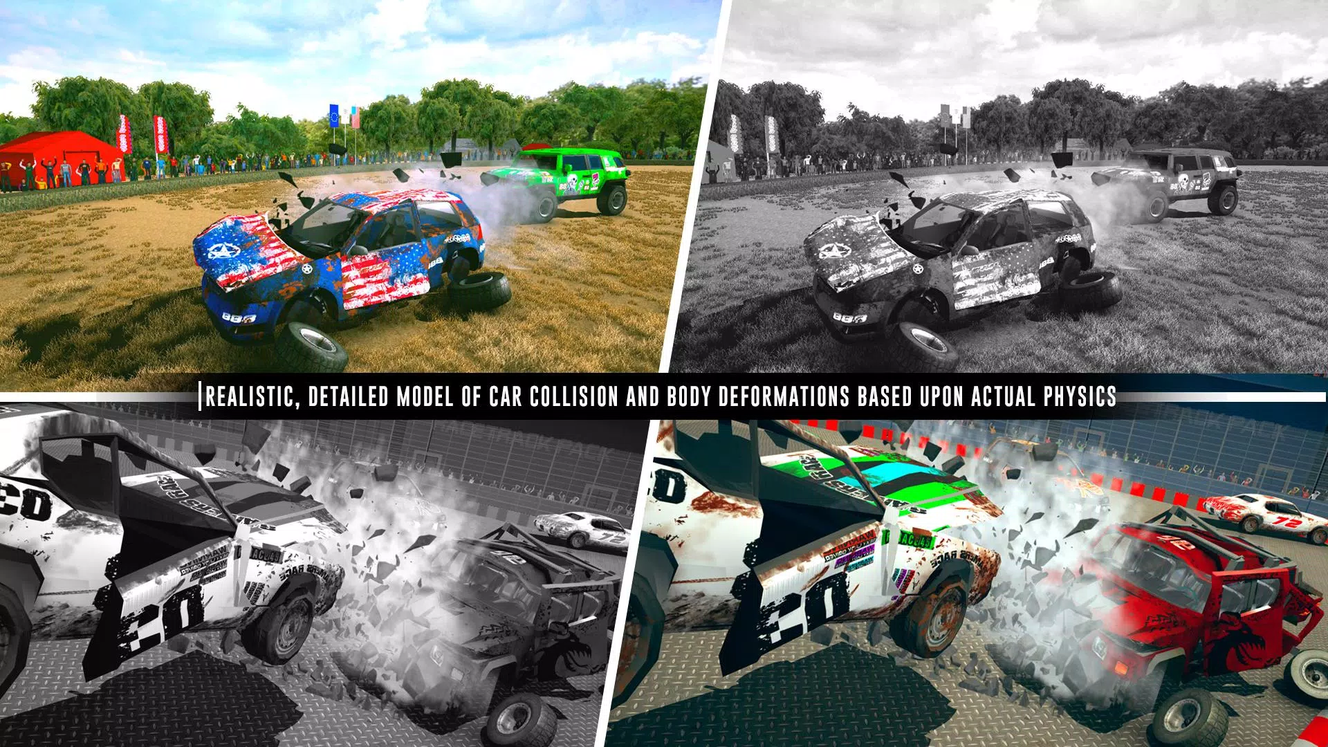 Demolition Derby Car Crash Real Stunt Racer: Chaotic Car Battle Racing ...