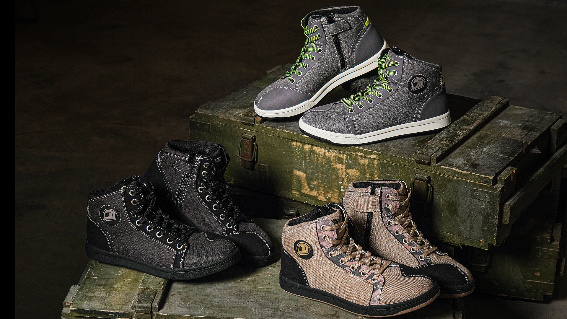 Bottes Moto Homme IRON JIA'S - Protection Cheville, Semelle Antidérapante - Motocross & Quotidien