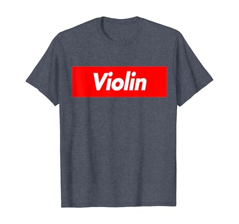 Amazon Com Violin Box Funny Logo Super Meme T Shirt Clothing