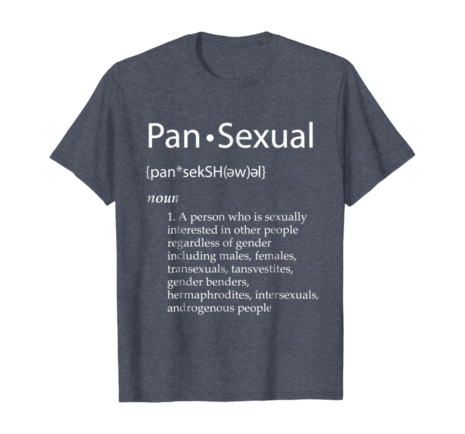Amazon Com Pansexual Shirt Definition Flag Pride Banner