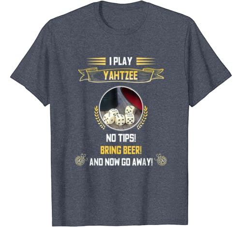 Yahtzee T Shirt Game Funny Score Craps Scorecards Men Women Clothing Amazon Com