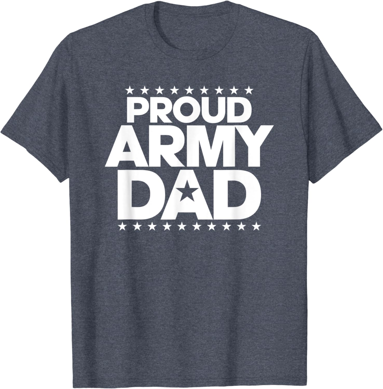 Proud Army Dad with Star Shield for Fathers of Soldiers T-Shirt