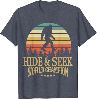 Hide and seek world champion shirt Clearance
