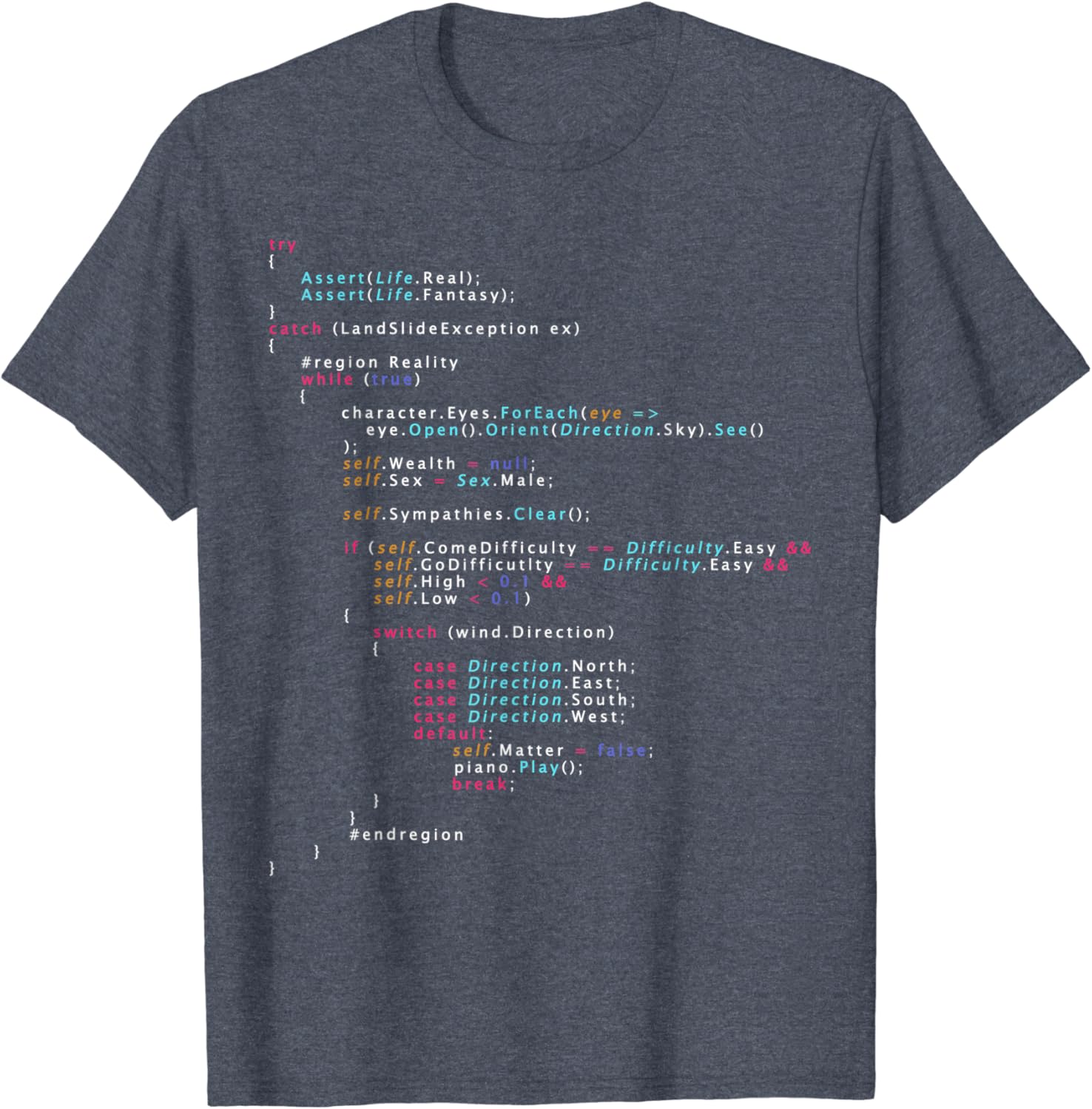 Programming t shirts amazon Clearance