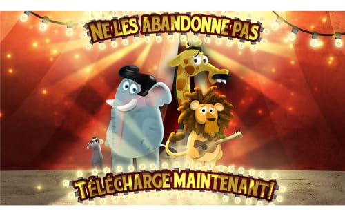 Animaux de Cirque Jogo – Finissant votre assiette avec les aliments est amusant ! – vue 6