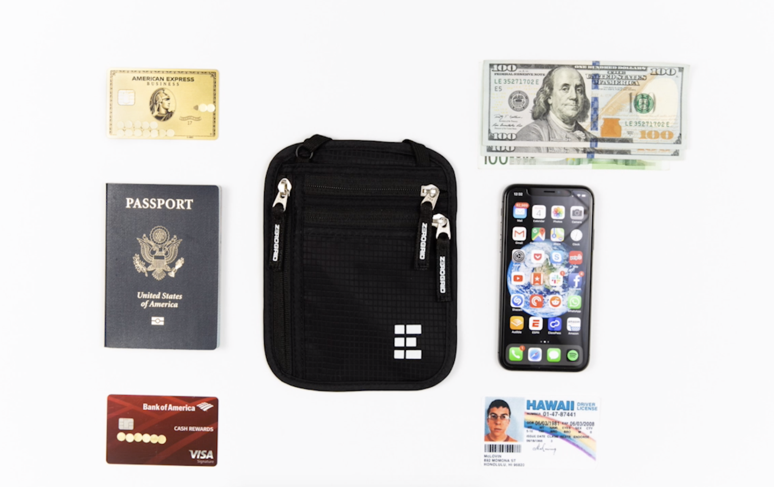 Travel Neck Wallet with RFID Blocking, Travel Neck Pouch Passport Holder for Women and Men Keep Valuables Safe for… - Image 8