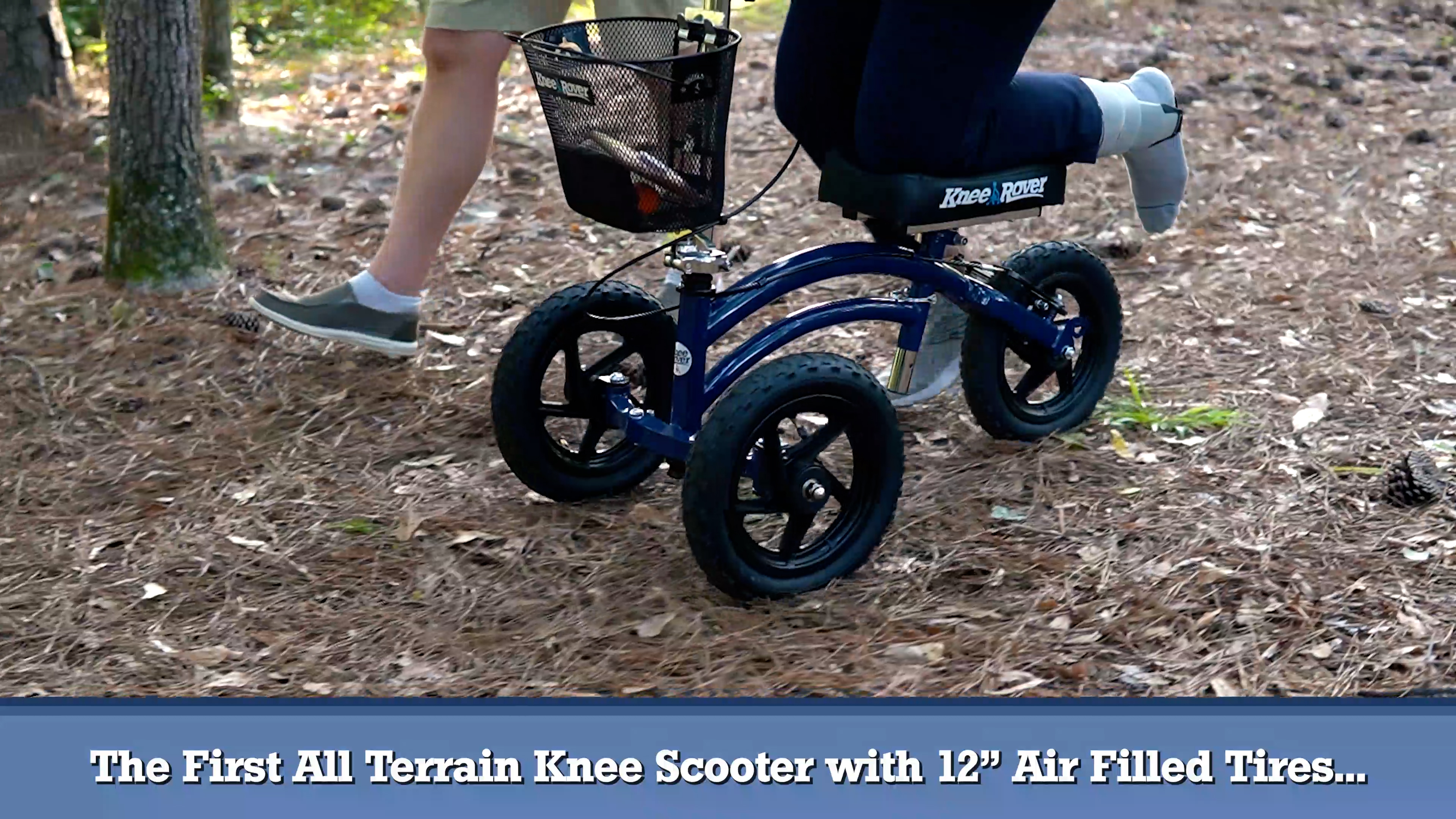 Amazon.com: KneeRover Original Steerable All Terrain Knee Scooter