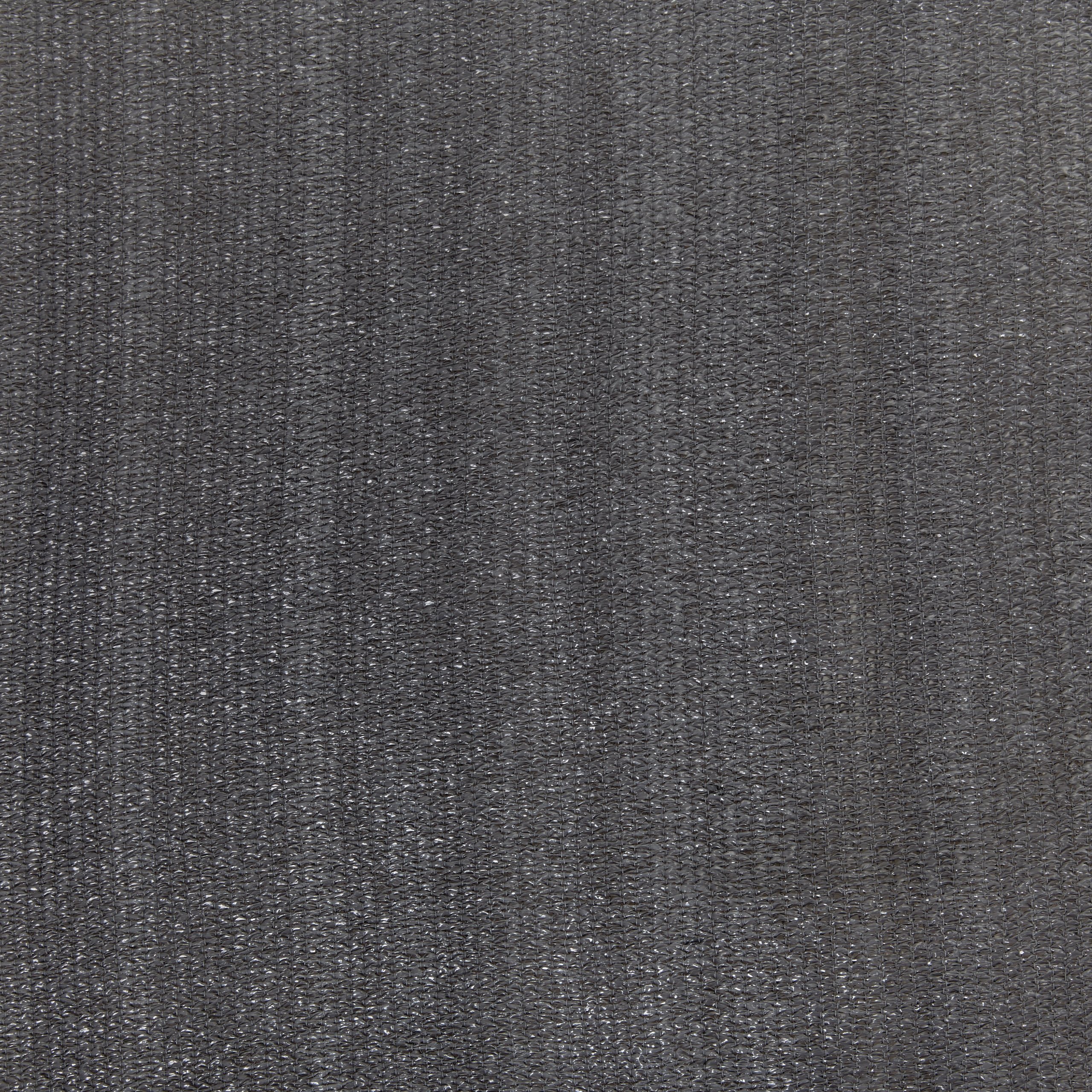 Lumaland Voile d'ombrage Cordes de Fixation incluses | Carré 4 x 4 mètres Protection Solaire | 100% HDPE avec Le Filtre UV de Protection [Gris]