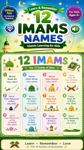 12 Imams Names for Kids - 3