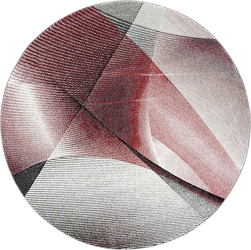 Vista 103 de SAFAVIEH Hollywood Collection - Alfombra decorativa de 2 pies 3 pulgadas x 4 pies, beige y azul, diseño moderno de mediados de siglo, no desprende