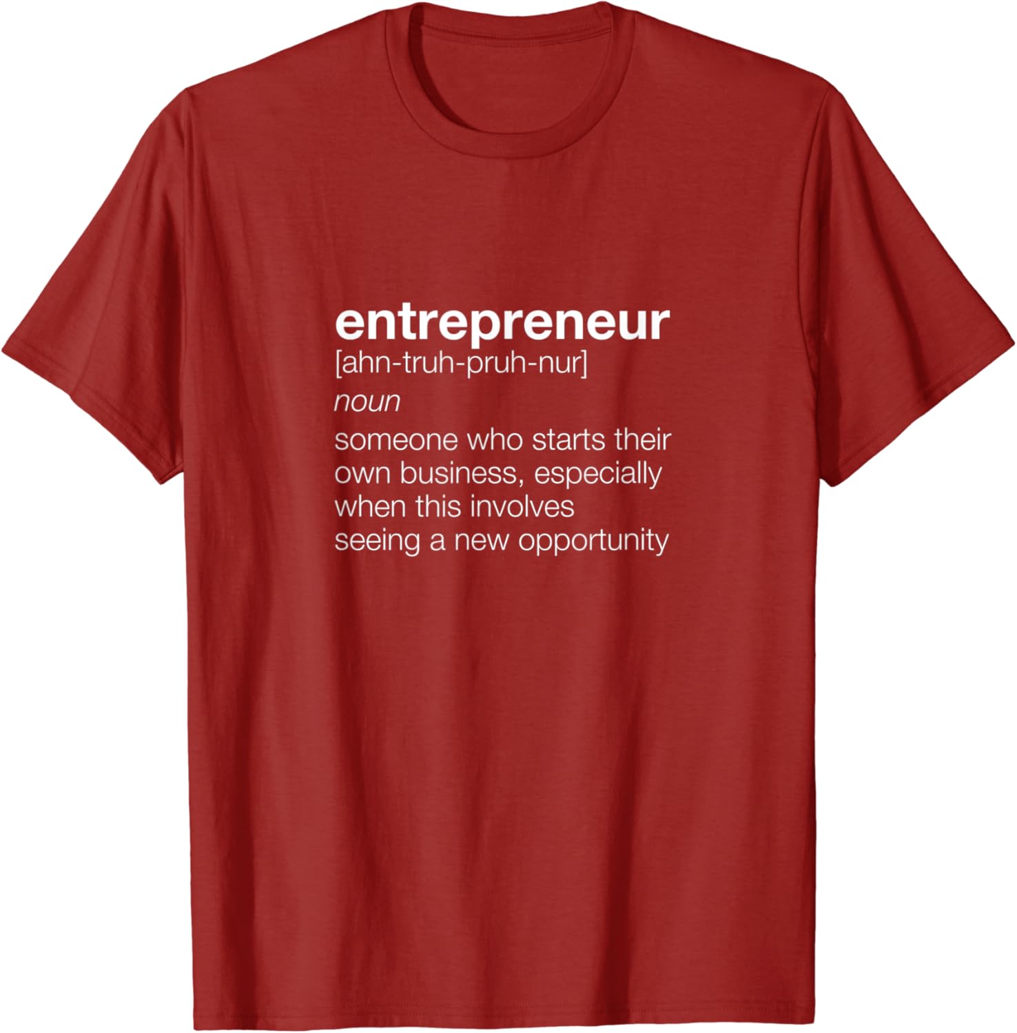 entrepreneur t shirt business