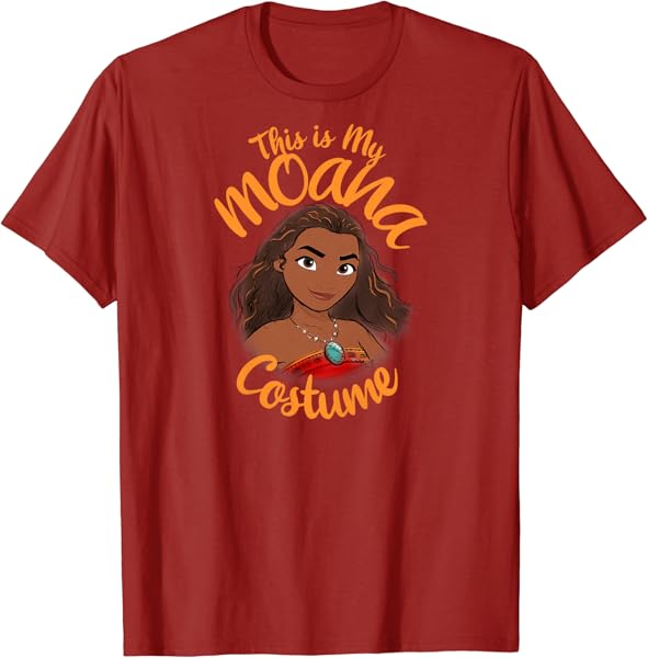 Disney Moana This Is My Costume Halloween Premium T-Shirt