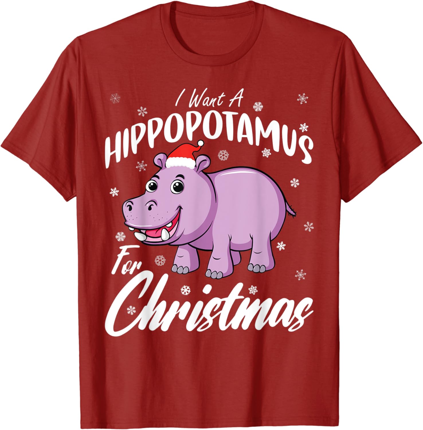 Hippopotamus christmas shirt Clearance