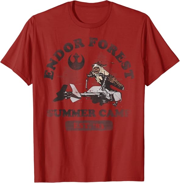Star Wars Ewok Endor Camp Speeder Vintage Graphic T-Shirt C2 T-Shirt