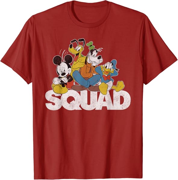 Disney Classic Mickey Mouse Squad T-Shirt