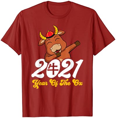 2021 Chinese New Year Ox Zodiac Horoscope T-Shirt